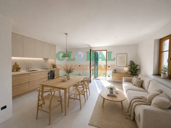 Ronchi Valsugana – Appartamento ristrutturato con garage, posto auto e cantina in vendita