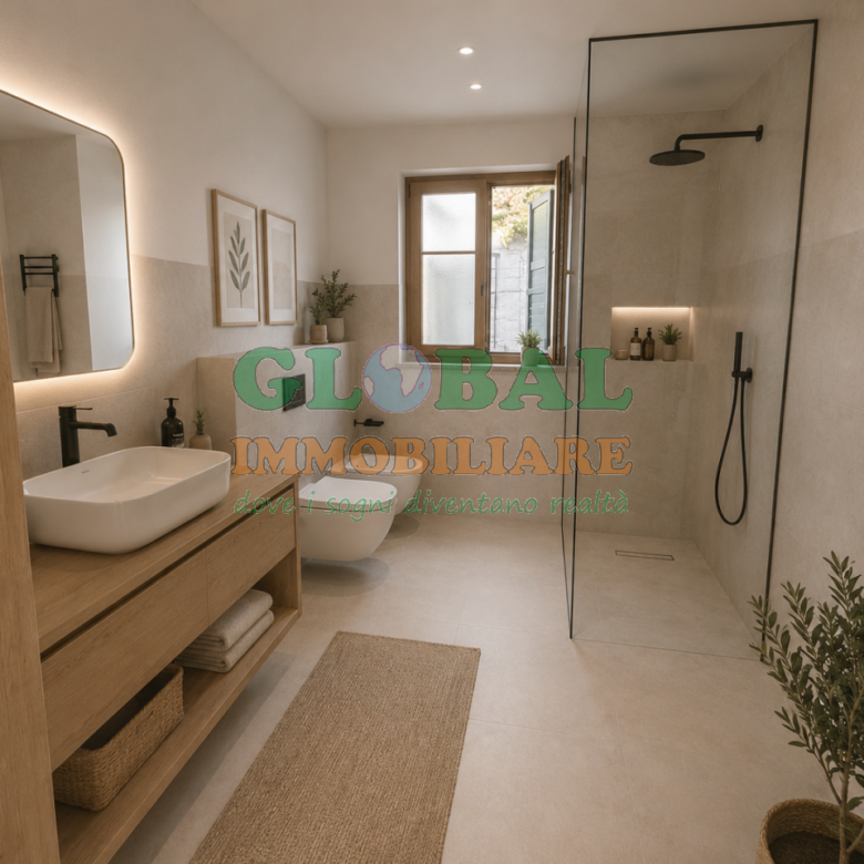 Ronchi Valsugana – Appartamento ristrutturato con garage, posto auto e cantina in vendita