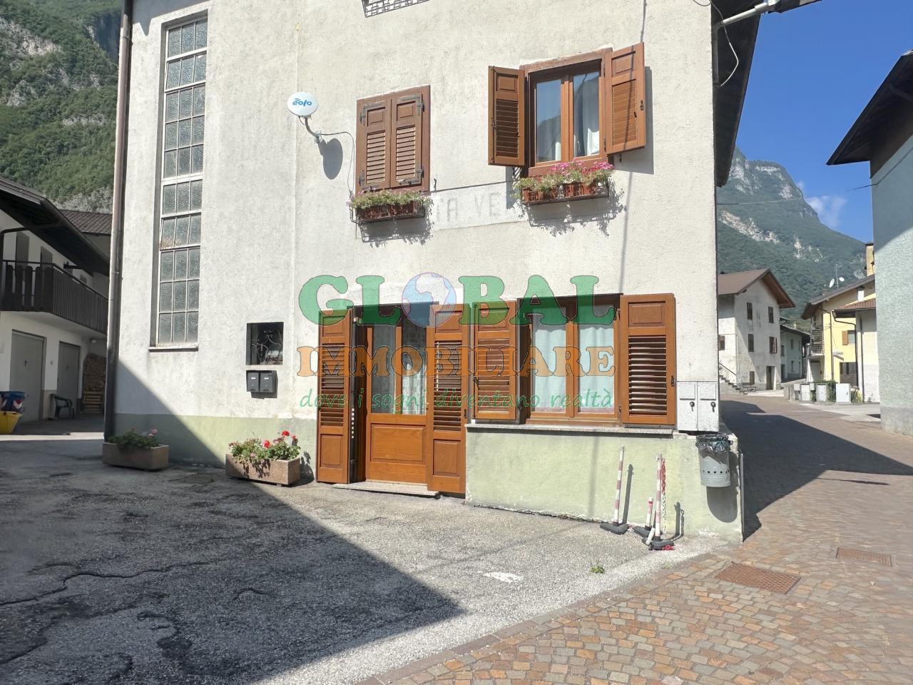 Grigno Ampio appartamento su due livelli con garage, terrazzo e possibilità di ricavare due unità abitative a Tezze di Grigno