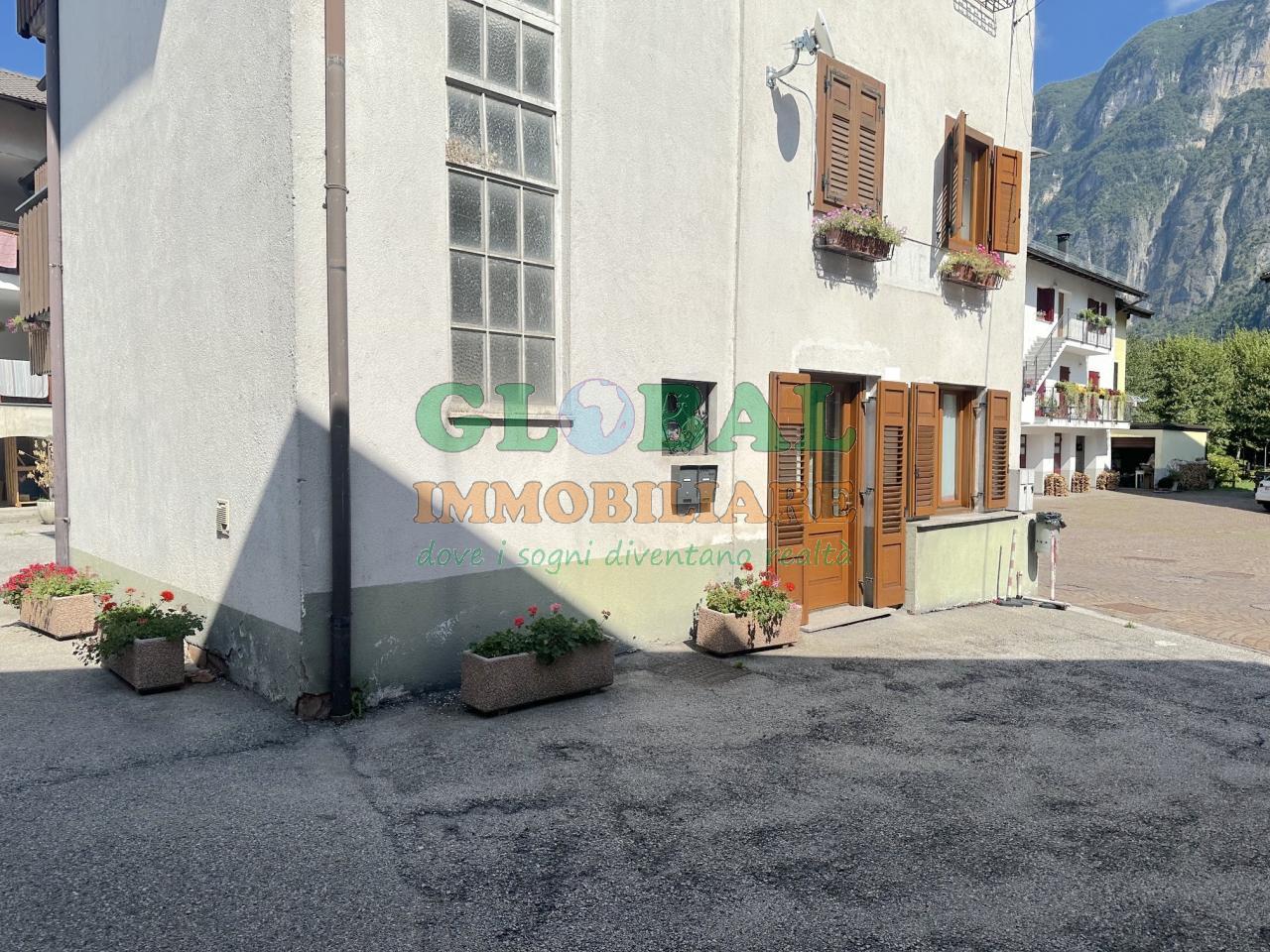 Grigno Ampio appartamento su due livelli con garage, terrazzo e possibilità di ricavare due unità abitative a Tezze di Grigno