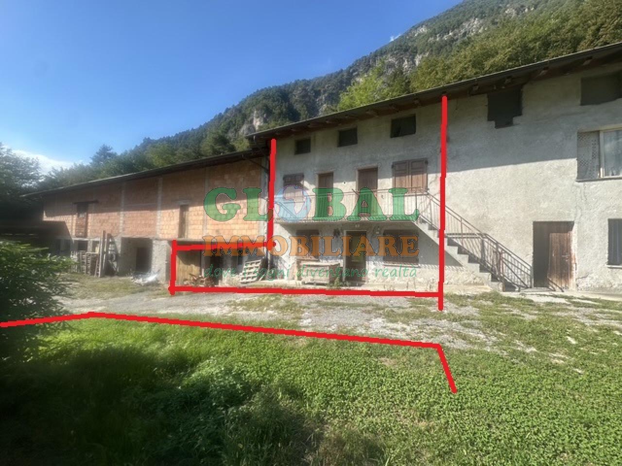 Ospedaletto (TN) Porzione di casa terra-tetto con vista panoramica sulla Valsugana